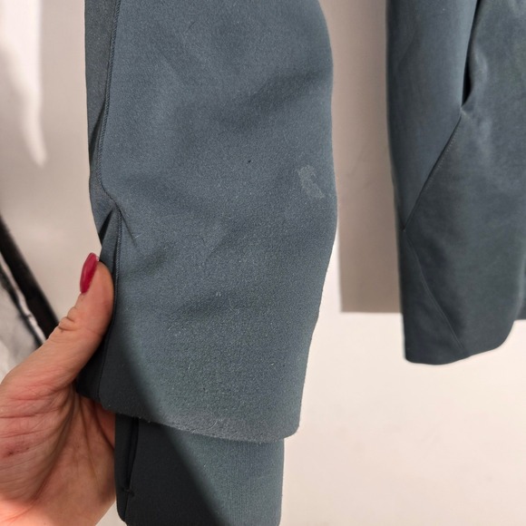 Lululemon 6 Like A Glove Athleisure Full Zip Jacket Teal Green Water Resistant - Picture 8 of 11